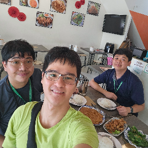 Lunch with friends