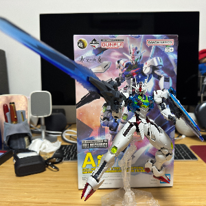 Building Gundam Aerial with my Son studying at Pathlight Tampines