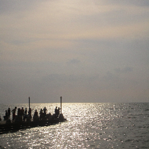 waves and calm