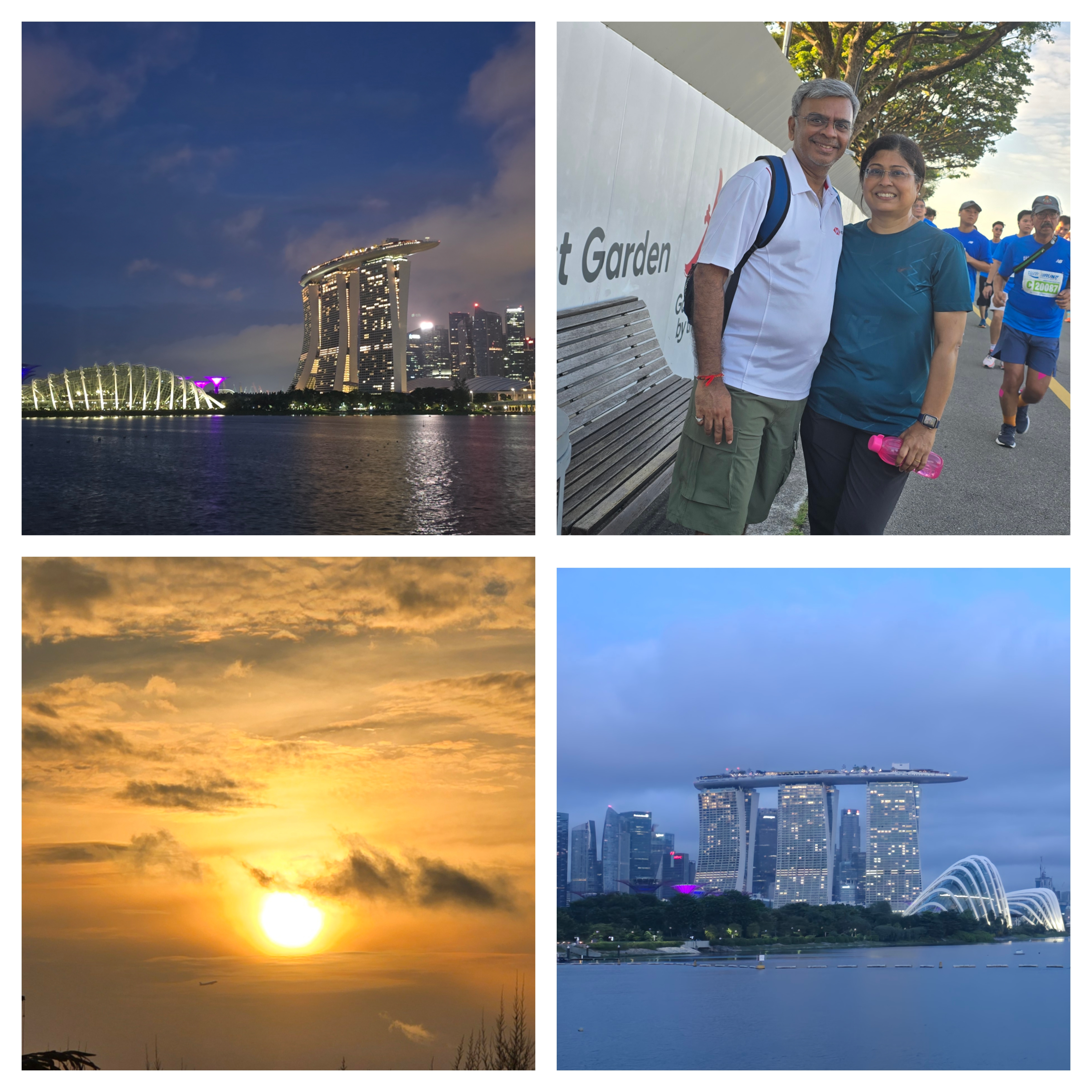 8 km walk - Gardens by the Bay