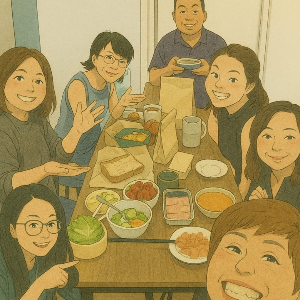 Lunch break!